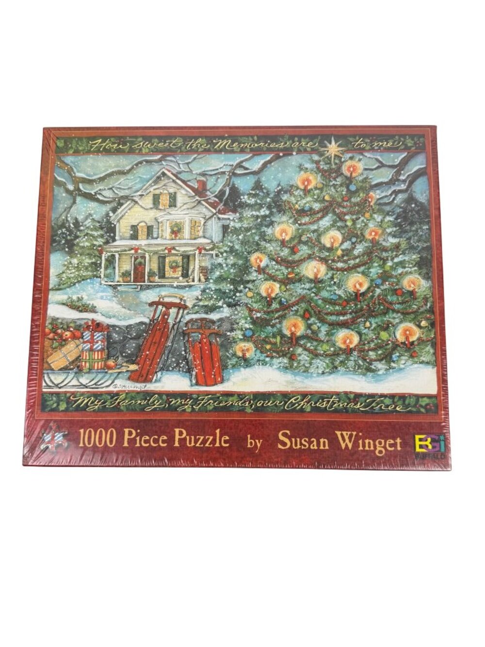 Buffalo Games 1000-piece Christmas Memories  Jigsaw Puzzle Susan Winget